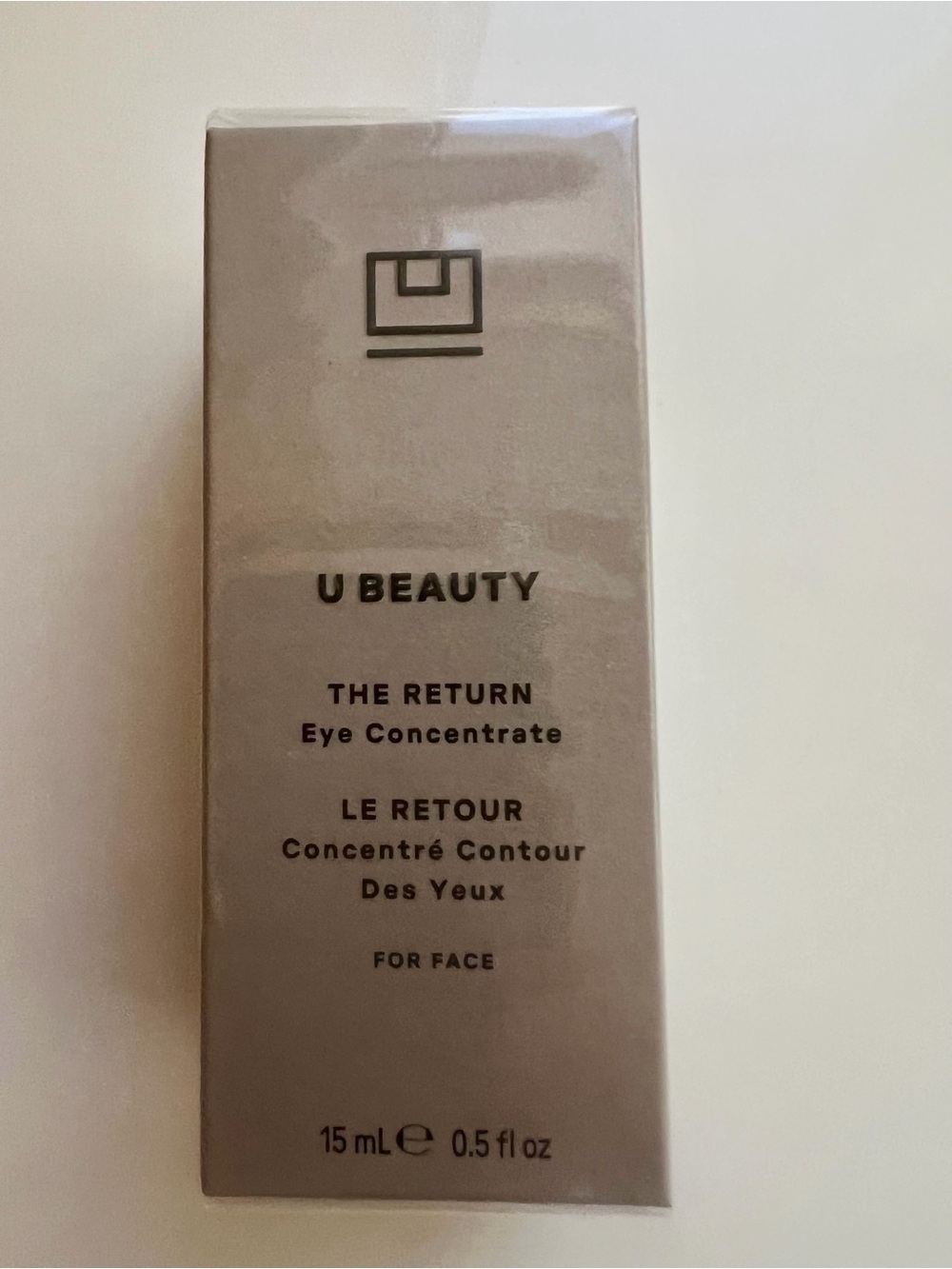 U Beauty - The RETURN Eye Concentrate - 15ml - NEW